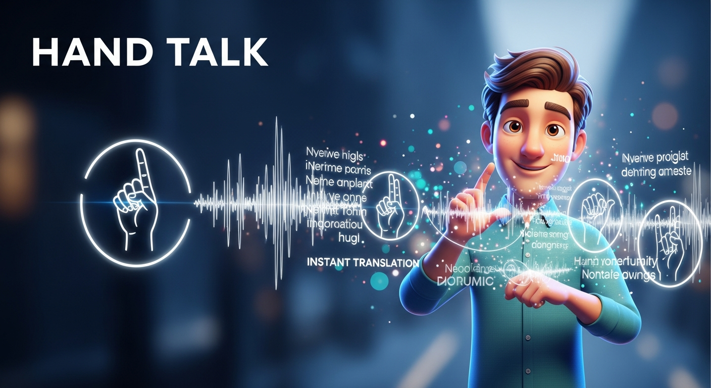 Hand Talk: Traduzindo o Mundo para a Língua de Sinais com um Sorriso 3D, Tornando a Comunicação Acessível para Todos